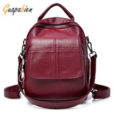 Guapabien PU Leather Women